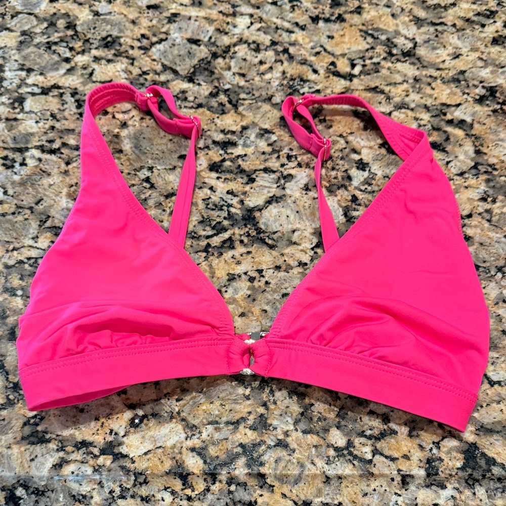 Anne Cole Vibrant Pink Bikini Top